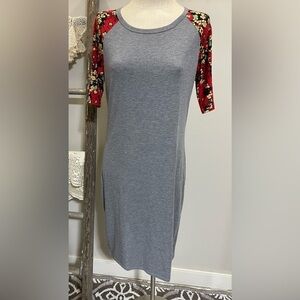 LULAROE Body Con Dress Size Large EUC